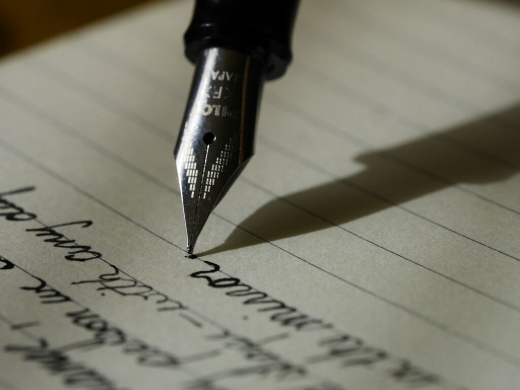 Writing and cultural expression — illustrative stock image