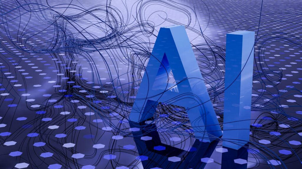 Abstract technology illustration — illustrative stock image